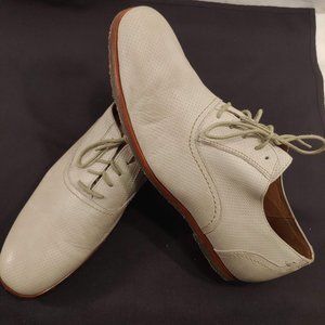 VINTAGE Gordon Rush Men's Tan White Oxfords Shoe